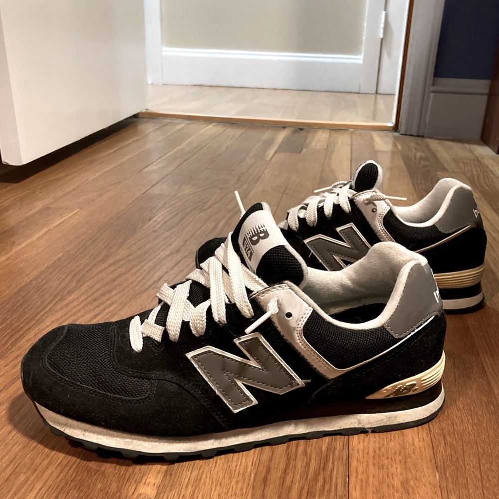 New Balance 574 classic - black/white/grey